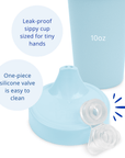 Re - Play No Spill Sippy Cup Assembled - Ice Blue (Min. of 2 PK, Multiples of 2 PK) - MAIGHAN DISTRIBUTION CANADA