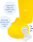 Re - Play No Spill Sippy Cup Assembled - Yellow (Min. of 2 PK, Multiples of 2 PK) - MAIGHAN DISTRIBUTION CANADA