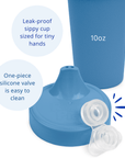 Re - Play No Spill Sippy Cup - Denim (Min. of 2 PK, Multiples of 2 PK) - MAIGHAN DISTRIBUTION CANADA