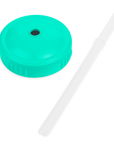 Re - Play Straw Cup with Lid & Straw Assembled - Aqua (Min. of 2 PK, Multiples of 2 PK) - MAIGHAN DISTRIBUTION CANADA