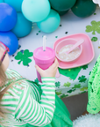 Re - Play Straw Cup with Lid & Straw Assembled - Bright Pink (Min. of 2 PK, Multiples of 2 PK) - MAIGHAN DISTRIBUTION CANADA