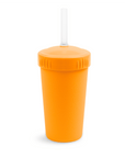 Re - Play Straw Cup with Lid & Straw Assembled - Orange (Min. of 2 PK, Multiples of 2 PK) - MAIGHAN DISTRIBUTION CANADA