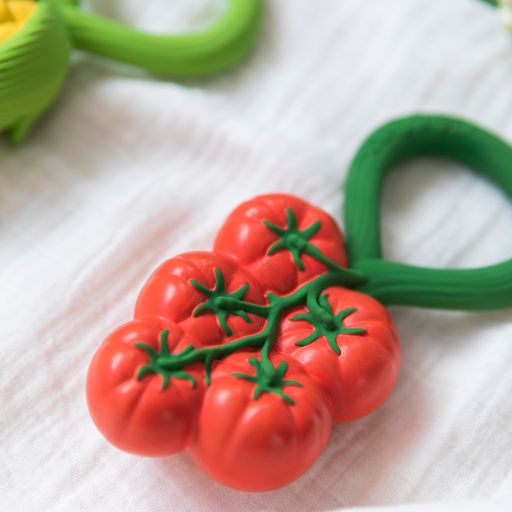 Oli & Carol Tomato Rattle Toy (Min. of 2 PK, multiples of 2 PK)