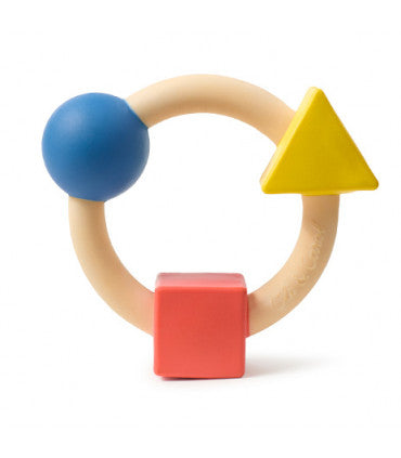 Oli & Carol Teething Ring Basic Colors (Min. of 2 PK, multiples of 2 PK)