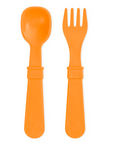 Re-Play 8 PK Packaged Utensils - Orange (Min. of 2 PK, Multiples of 2 PK)
