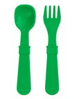 Re-Play 8 PK Packaged Utensils - Kelly Green (Min. of 2 PK, Multiples of 2 PK)