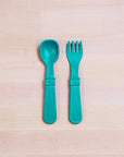 Re-Play 8 PK Open Stock Utensils - Teal (Min. of 2 PK, Multiples of 2 PK)