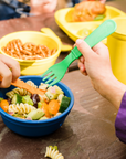 Re-Play 8 PK Packaged Utensils - Teal (Min. of 2 PK, Multiples of 2 PK)