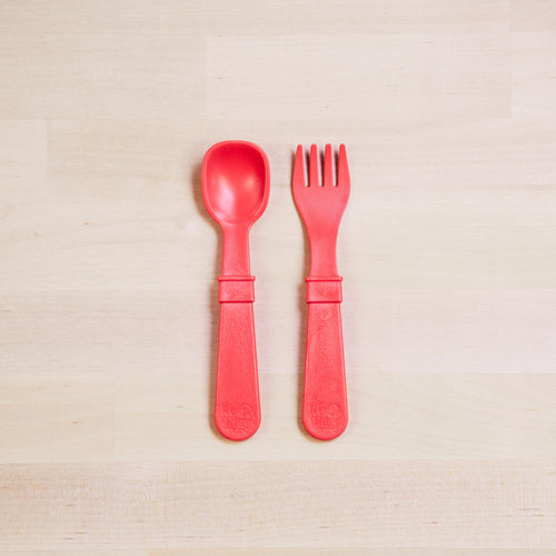 Re-Play 8 PK Open Stock Utensils - Red (Min. of 2 PK, Multiples of 2 PK)