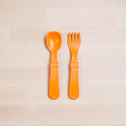 Re-Play 8 PK Open Stock Utensils - Orange (Min. of 2 PK, Multiples of 2 PK)
