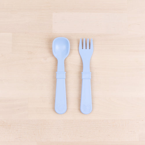 Re-Play 8 PK Open Stock Utensils - Ice Blue (Min. of 2 PK, Multiples of 2 PK)
