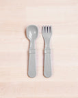 Re-Play 8 PK Packaged Utensils - Grey (Min. of 2 PK, Multiples of 2 PK)