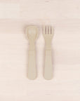 Re-Play 8 PK Packaged Utensils - Sand (Min. of 2 PK, Multiples of 2 PK)