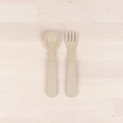 Re-Play 8 PK Open Stock Utensils - Sand (Min. of 2 PK, Multiples of 2 PK)
