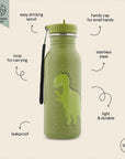 Trixie Bottle 500ml - Mr. Dino (Min. of 2 PK, multiples of 2 PK) - MAIGHAN DISTRIBUTION CANADA