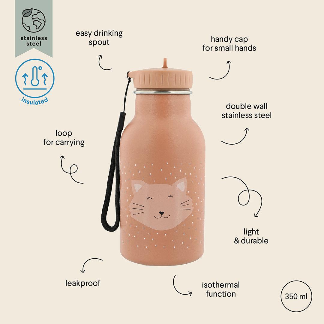 Trixie Insulated drinking bottle 350ml - Mrs. Cat (Min. of 2 PK, multiples of 2 PK)