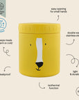 Trixie Insulated food jar 350ml - Mr. Lion (Min. of 3 PK, multiples of 3 PK) - MAIGHAN DISTRIBUTION CANADA