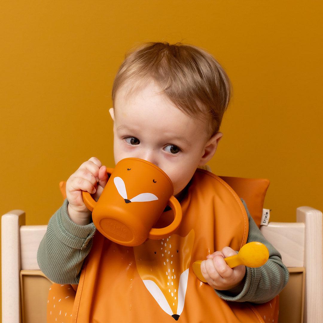 Trixie Silicone sippy cup - Mr Fox (Min. of 2 PK, multiples of 2 PK)