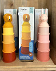 Trixie Stacking cups - 5pcs - Mrs. Rabbit (Min. of 2 PK, multiples of 2 PK) - MAIGHAN DISTRIBUTION CANADA