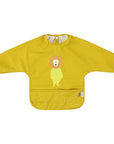 Trixie Waterproof long sleeve bib - Mr. Lion (Min. of 3 PK, multiples of 3 PK) - MAIGHAN DISTRIBUTION CANADA