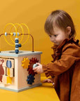 Trixie Wooden 5 - in - 1 activity cube (Min. of 2 PK, multiples of 2 PK) - MAIGHAN DISTRIBUTION CANADA