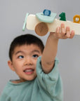 Trixie Wooden animal airplane (Min. of 2 PK, multiples of 2 PK) - MAIGHAN DISTRIBUTION CANADA