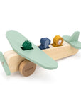 Trixie Wooden animal airplane (Min. of 2 PK, multiples of 2 PK) - MAIGHAN DISTRIBUTION CANADA