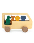 Trixie Wooden animal bus (Min. of 2 PK, multiples of 2 PK) - MAIGHAN DISTRIBUTION CANADA