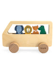 Trixie Wooden animal bus (Min. of 2 PK, multiples of 2 PK) - MAIGHAN DISTRIBUTION CANADA