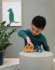 Trixie Wooden animal Car Set (Min. of 2 PK, multiples of 2 PK) - MAIGHAN DISTRIBUTION CANADA