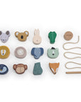 Trixie Wooden animal lacing beads (Min. of 2 PK, multiples of 2 PK) - MAIGHAN DISTRIBUTION CANADA