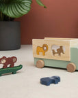 Trixie Wooden animal truck (Min. of 3 PK, multiples of 3 PK)