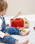 Trixie Wooden fire truck (Min. of 2 PK, multiples of 2 PK) - MAIGHAN DISTRIBUTION CANADA