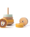 Trixie Wooden stacking toy - Mr. Lion (Min. of 3 PK, multiples of 3 PK) - MAIGHAN DISTRIBUTION CANADA