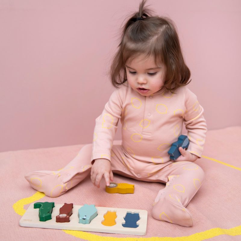 Trixie Wooden shape puzzle (Min. of 2 PK, multiples of 2 PK)