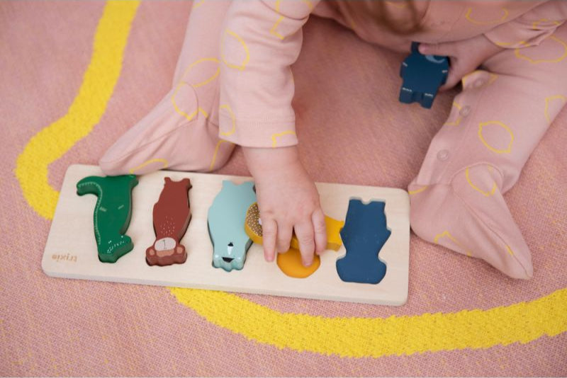 Trixie Wooden shape puzzle (Min. of 2 PK, multiples of 2 PK)