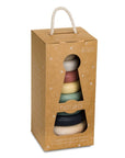 noüka Wood and Silicone Stacker-Sand Tower (Min. Of 2 PK, Multiples of 2 PK)