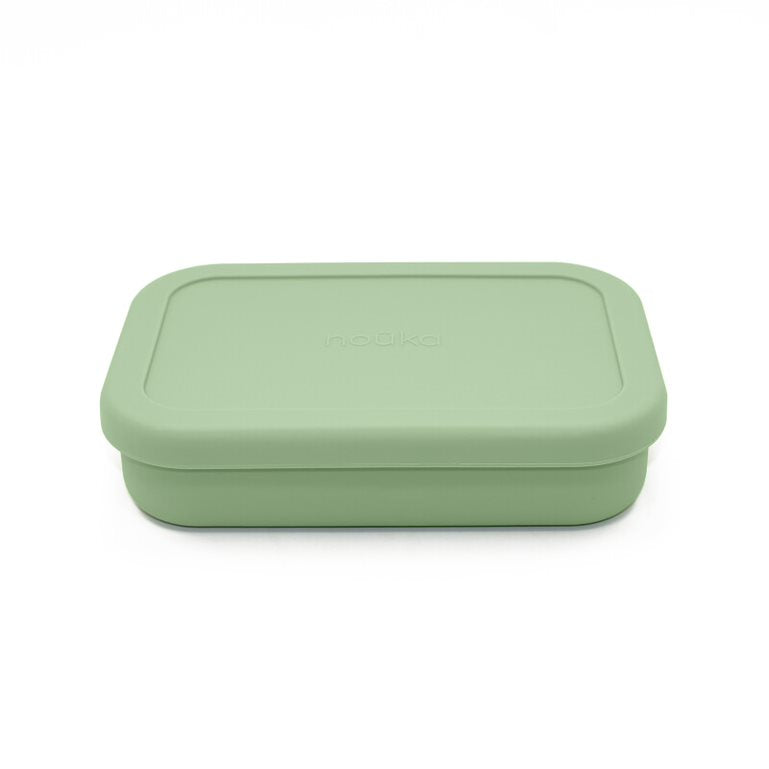 noüka Medium Silicone Sealed Lunch Box - Leaf (Min. of 2 PK, Multiples of 2 PK)
