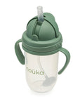 noüka Non-Spill Weighted Straw Cup 9 oz - Fern (Sold in Case of 2, Qty of 1=2 products)