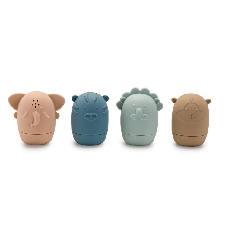 noüka Safari Bath Toys - Soft Safari (Min. of 2 PK, Multiples of 2 PK)