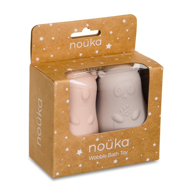 noüka Wobble Bath Toys - Softy Earth Set (Min. of 2 PK, Multiples of 2 PK)
