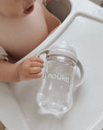 noüka Transitional Sippy/Weighted Straw Cup - Moss (Min. of 2 PK, Multiples of 2 PK)