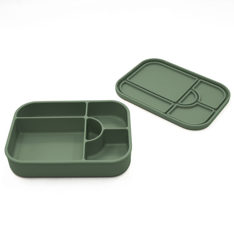 noüka Large Silicone Sealed Lunch Box - Fern (Min. of 2 PK, Multiples of 2 PK)