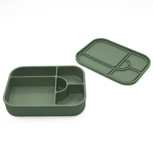 noüka Large Silicone Sealed Lunch Box - Fern  (Min. of 2 PK, Multiples of 2 PK)