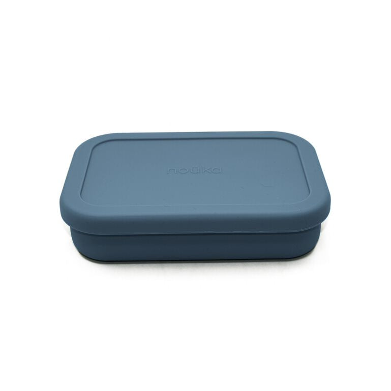noüka Small Silicone Sealed Snack Box - Deep Ocean (Min. of 2 PK, Multiples of 2 PK)
