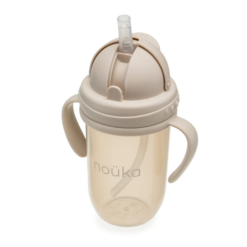 noüka Straight Straw Cup - Soft Sand (Min. of 2 PK, Multiples of 2 PK)