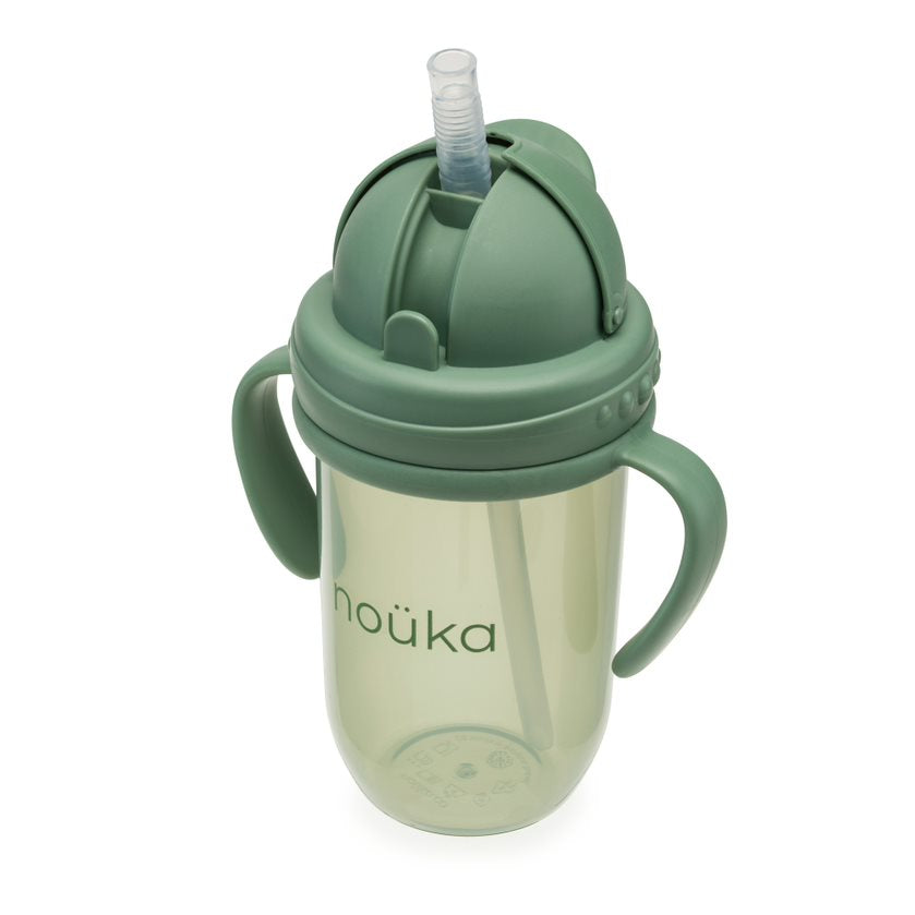 noüka Straight Straw Cup - Fern (Min. of 2 PK, Multiples of 2 PK)