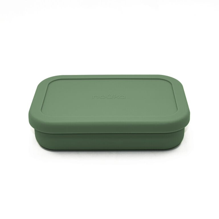 noüka Medium Silicone Sealed Lunch Box - Fern (Min. of 2 PK, Multiples of 2 PK)