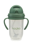 noüka Non-Spill Weighted Straw Cup 9 oz - Fern (Sold in Case of 2, Qty of 1=2 products)