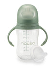 noüka Transitional Baby Bottle/Sippy Cup - Moss (Min. of 2 PK, Multiples of 2 PK)